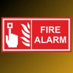 Fire Alarm Signage Board