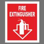 Fire Extinguisher Night Glow Signage