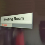 Modular Aluminum Meeting Room Signage