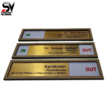 Acrylic Sliding Modular Signage