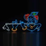 Krishna Neon Sign