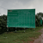 Toll Gantry Sign Board