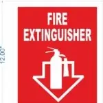 Fire Extinguisher Night Glow Signage - Image 2