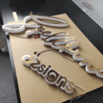 Acrylic Backlite 3D Letter Sign Boards