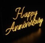 Happy Anniversary Neon Sign - Image 2