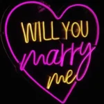 Marry Me Neon Sign