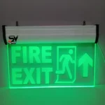 LED Fire Exit Up Side Arrow