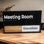 Braille Meeting Room Signage