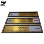 Acrylic Sliding Modular Signage