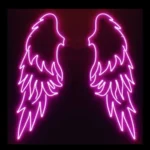 Wings Neon Sign