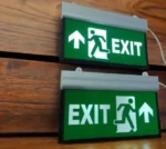 BLOCKOUT EXIT SIGN DOUBLE SIDE